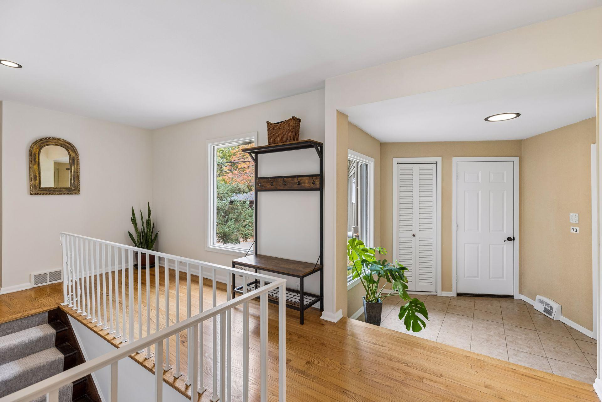 Open front foyer welcomes all who enter