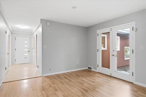 Formal Living Room/Dining Area with Court Yard Access