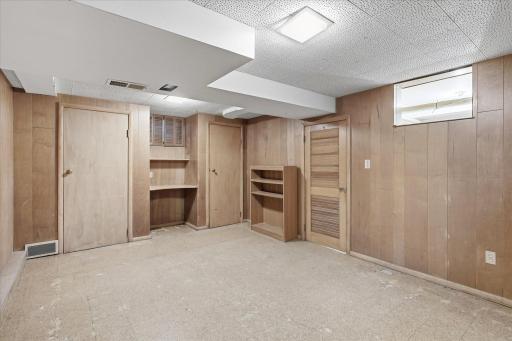 Lower Level Office & Storage (Possible Future 4th Bedroom)
