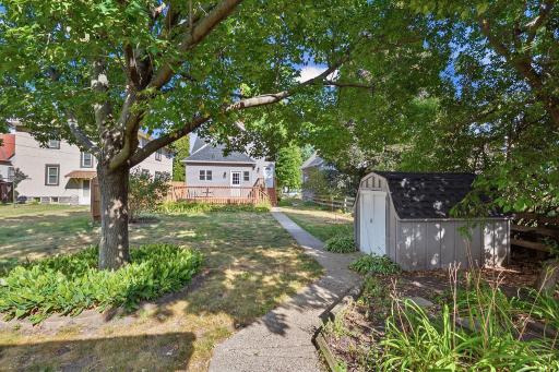Nicely Shaded Back Yard