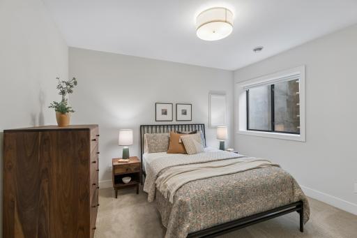 Versatile fifth bedroom with flexibility for guests, office or hobbies