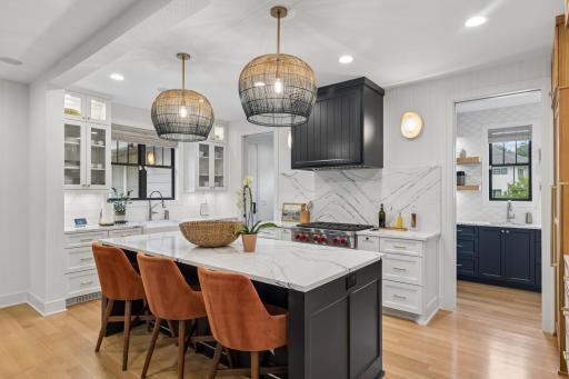 Thoughtfully designed kitchen with premium appliances.