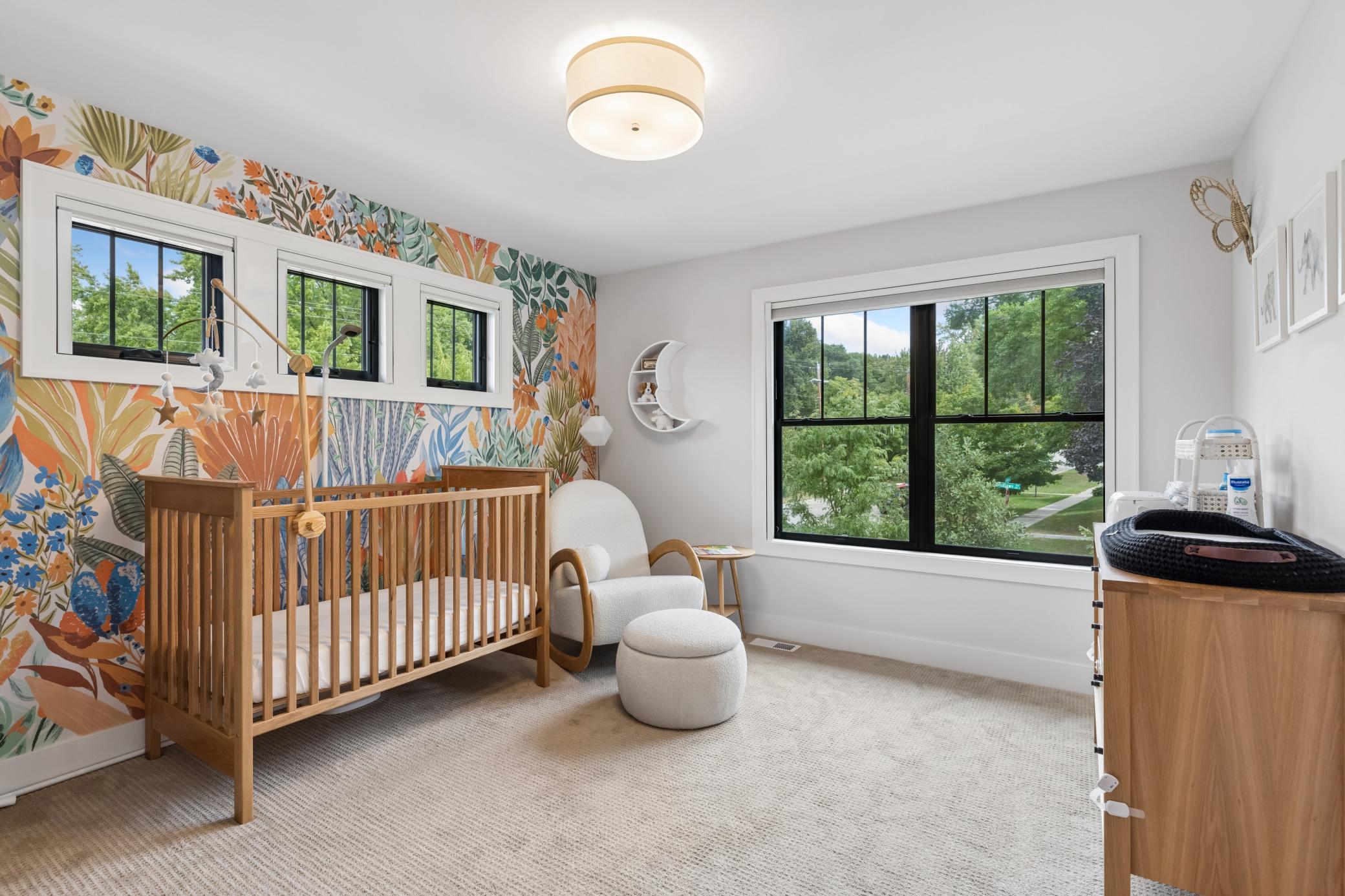Comfortable third bedroom.