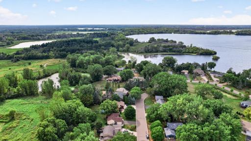 Perfectly nestled between walking paths, parks and lake life!
