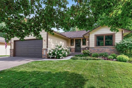 Beautifully maintained yard with great curb appeal!