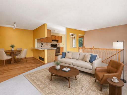 This image has been virtually staged with digitally added furniture and dÃ©cor. Refer to the unstaged photos and in-person showing for the propertyâs actual condition.