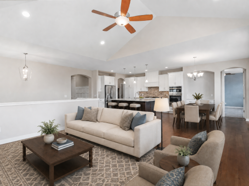 This image has been virtually staged with digitally added furniture and dÃ©cor. Refer to the unstaged photos and an in-person showing for the propertyâs actual condition.