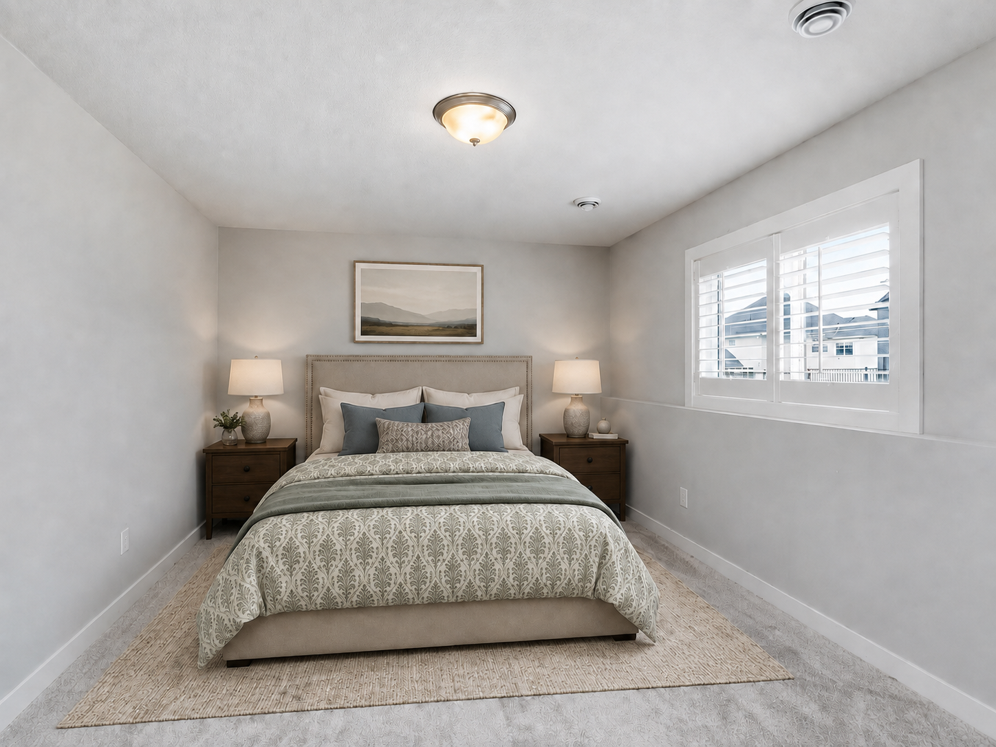 This image has been virtually staged with digitally added furniture and décor. Refer to the unstaged photos and an in-person showing for the property’s actual condition.