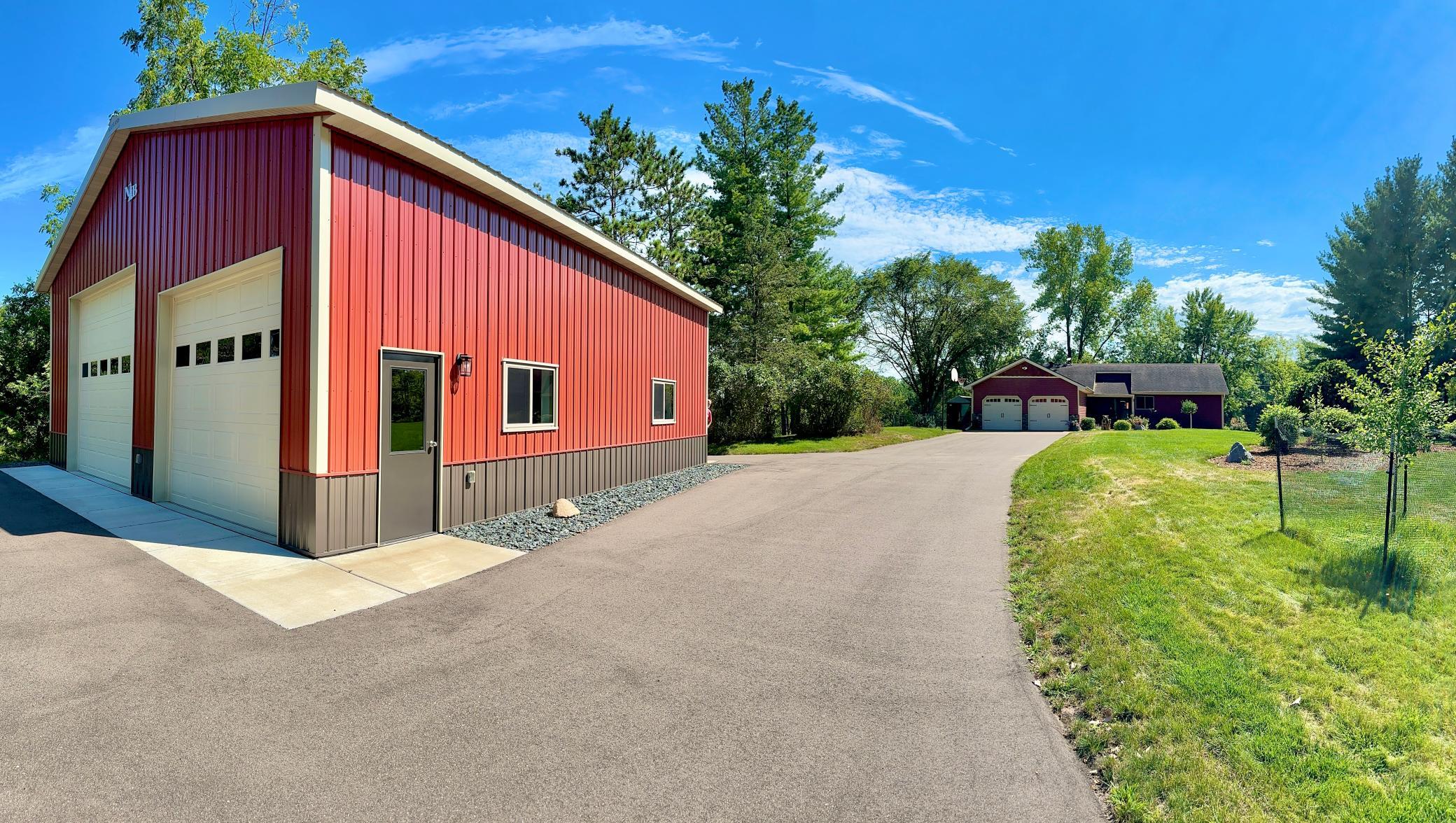 Location, Location, Location on 5 nicely wooded acres in St. Joseph Township just south of pristine Perch Lake.