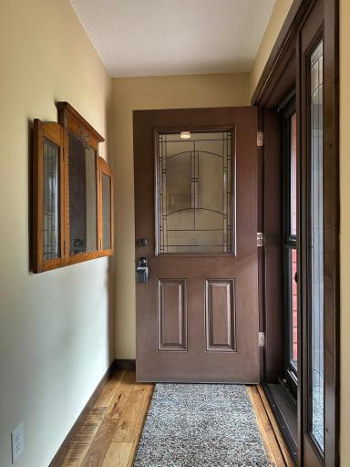 Your front entry protects the rest of the house from the cold that rushes in during the cold months.
