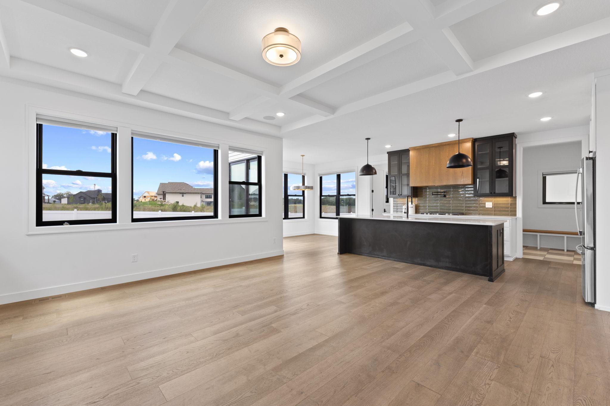 A wonderful home for entertaining with great sight-lines throughout the main level.