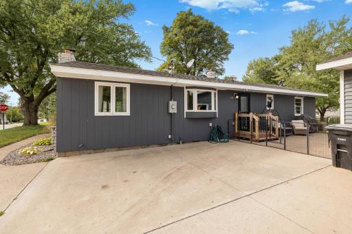 Rear Patio