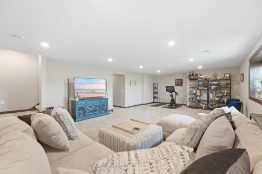 Lower level family room