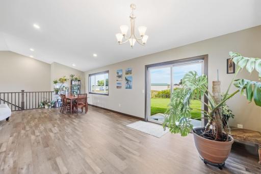 Dining room space/ Patio door