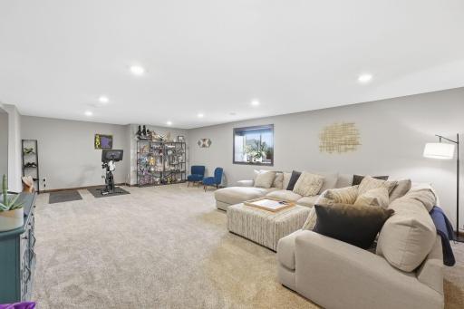 Lower level family room