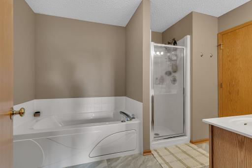 Enjoy This Beautiful Bathroom Jetted Tub, Step In Shower, Relax And Unwind After A Long Day!