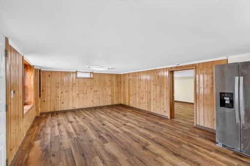 Lower-level walk out has family room/kitchen combo...