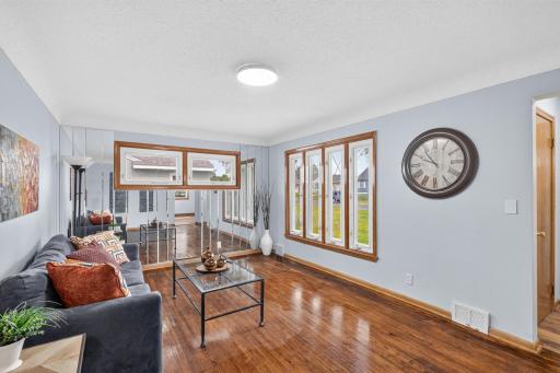 and the abundance of natural light that shines through!