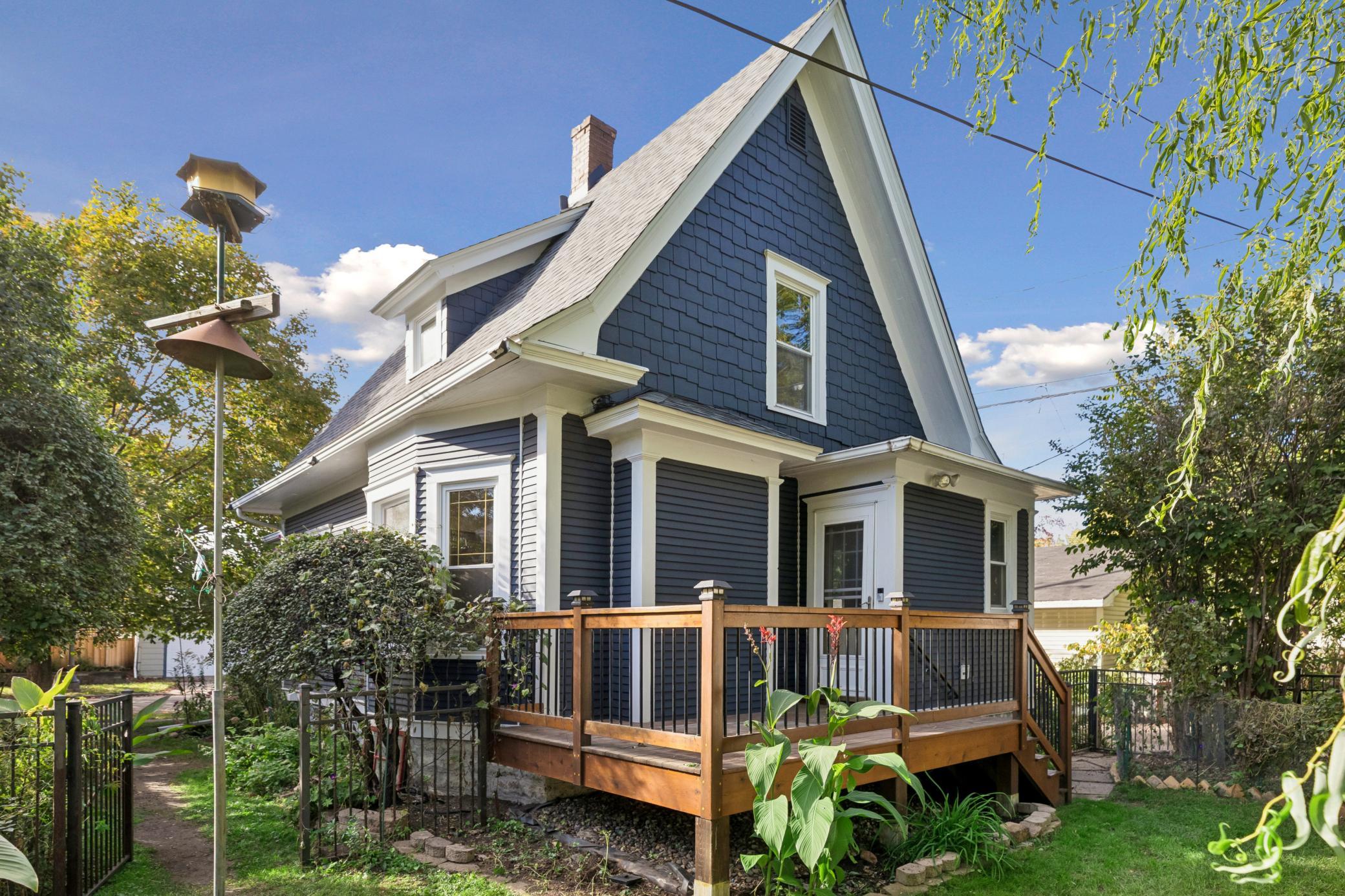 A fresh look with newer exterior paint.
