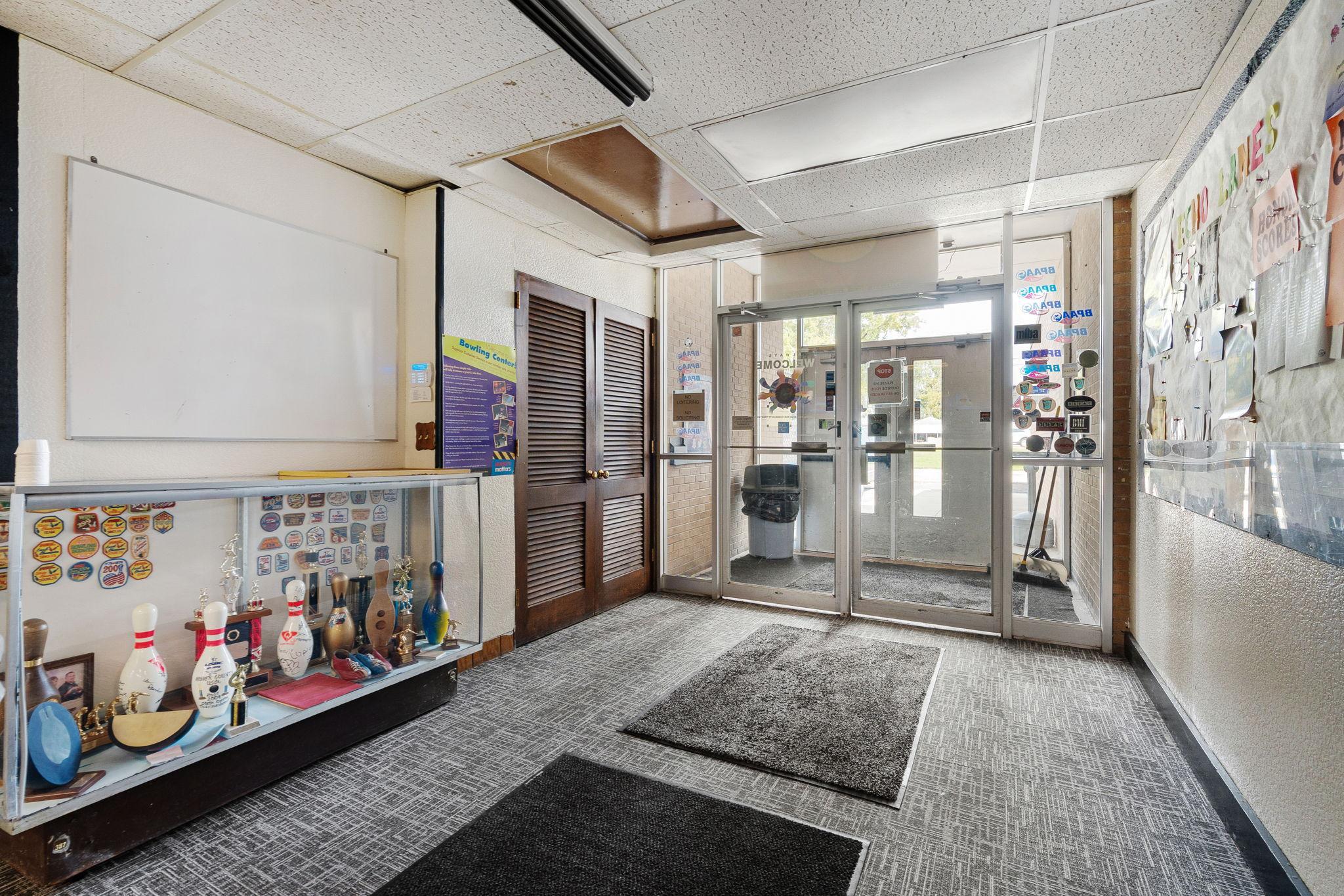 Main front entrance