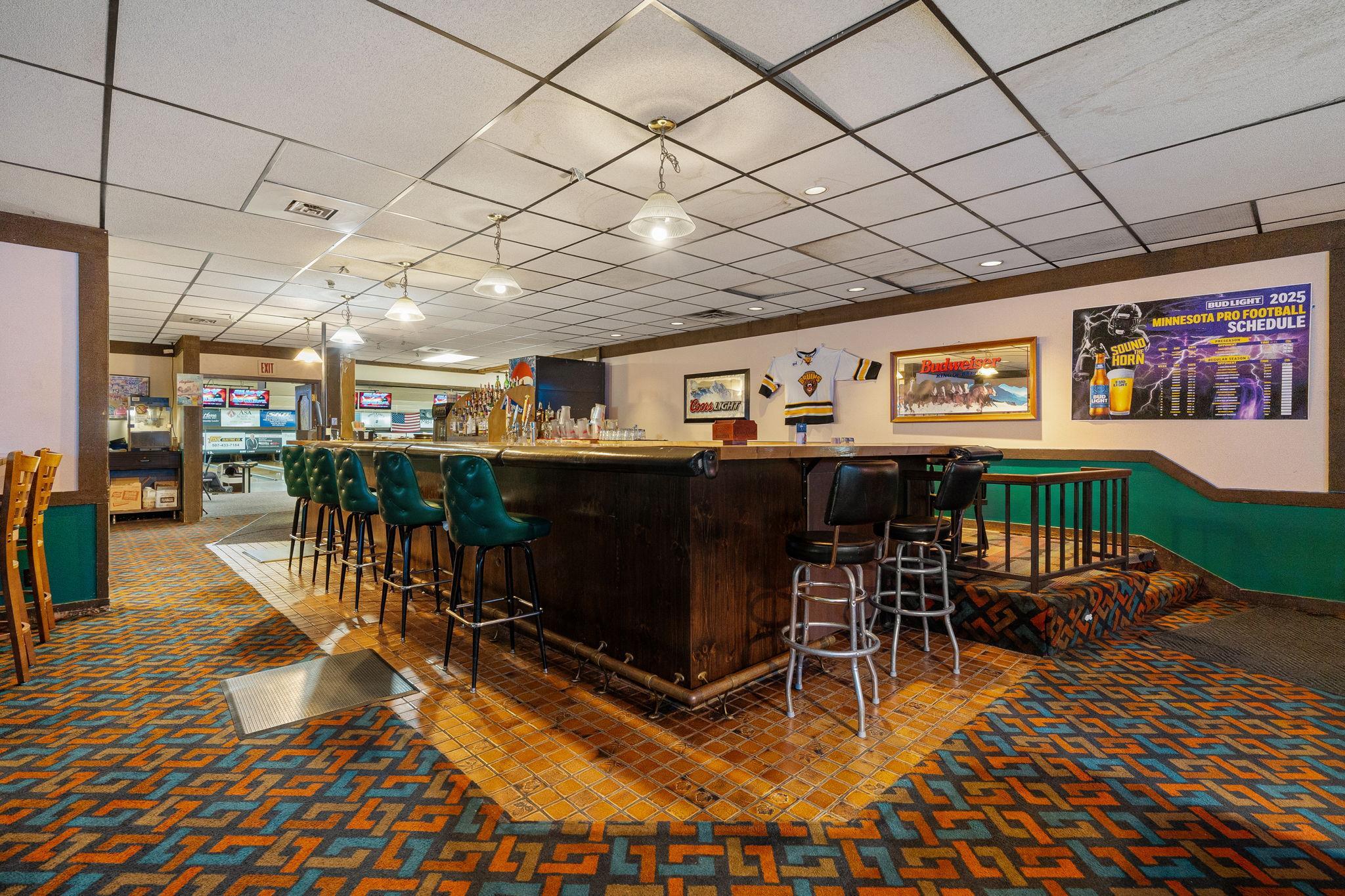 Bar area