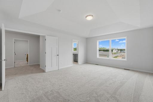 The expansive owner's suite is the perfect get away to recharge, relax and renew.