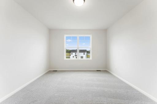 Natural light coming in the owner's suite