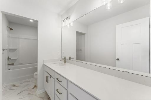 For representational purposes only. This home has the ideal bed and bath configuration with space for both household members and guests. (model photo)