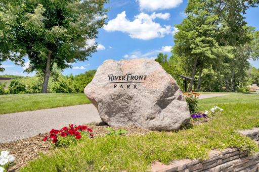 Another beautiful day at nearby River Front Park! Enjoy a walk along the scenic Crow River in the heart of downtown Delano.