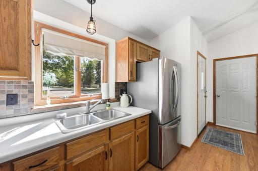 Enjoy the benefit of natural light while cooking, prepping, and gathering in the kitchen.