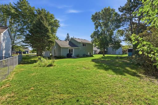 Plenty of yard space for all your outdoor activities.