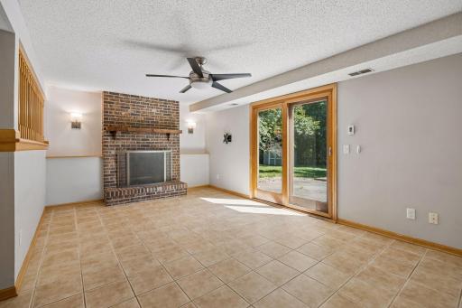 Lower living room