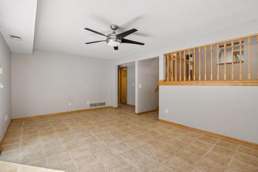 Lower level living room