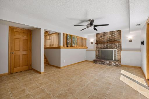 Lower level living room