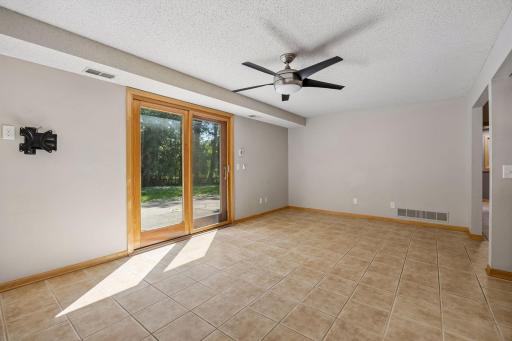 Lower level living room