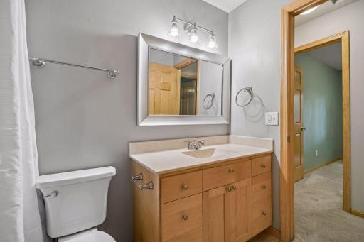 Upper level bathroom