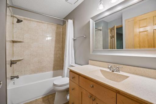Upper level bathroom