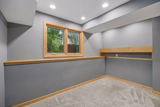 Lower level bedroom/office