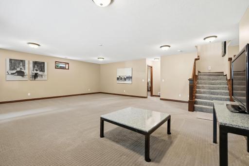 LL Family Room, large & spacious awaiting it to be filled with your own goods.