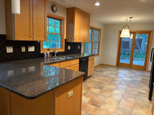 Kitchen with Deck