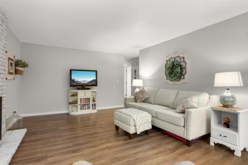 Comfortable main-level living space with plenty of room to relax and gather.