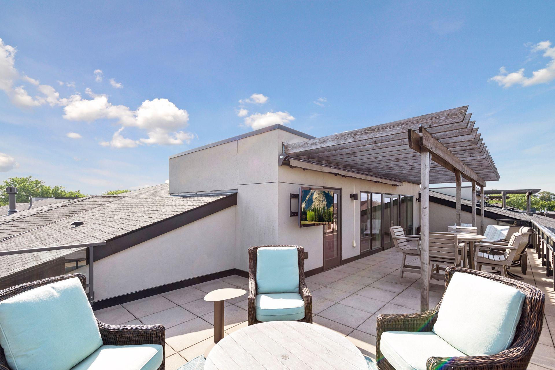 Impressive private rooftop oasis
