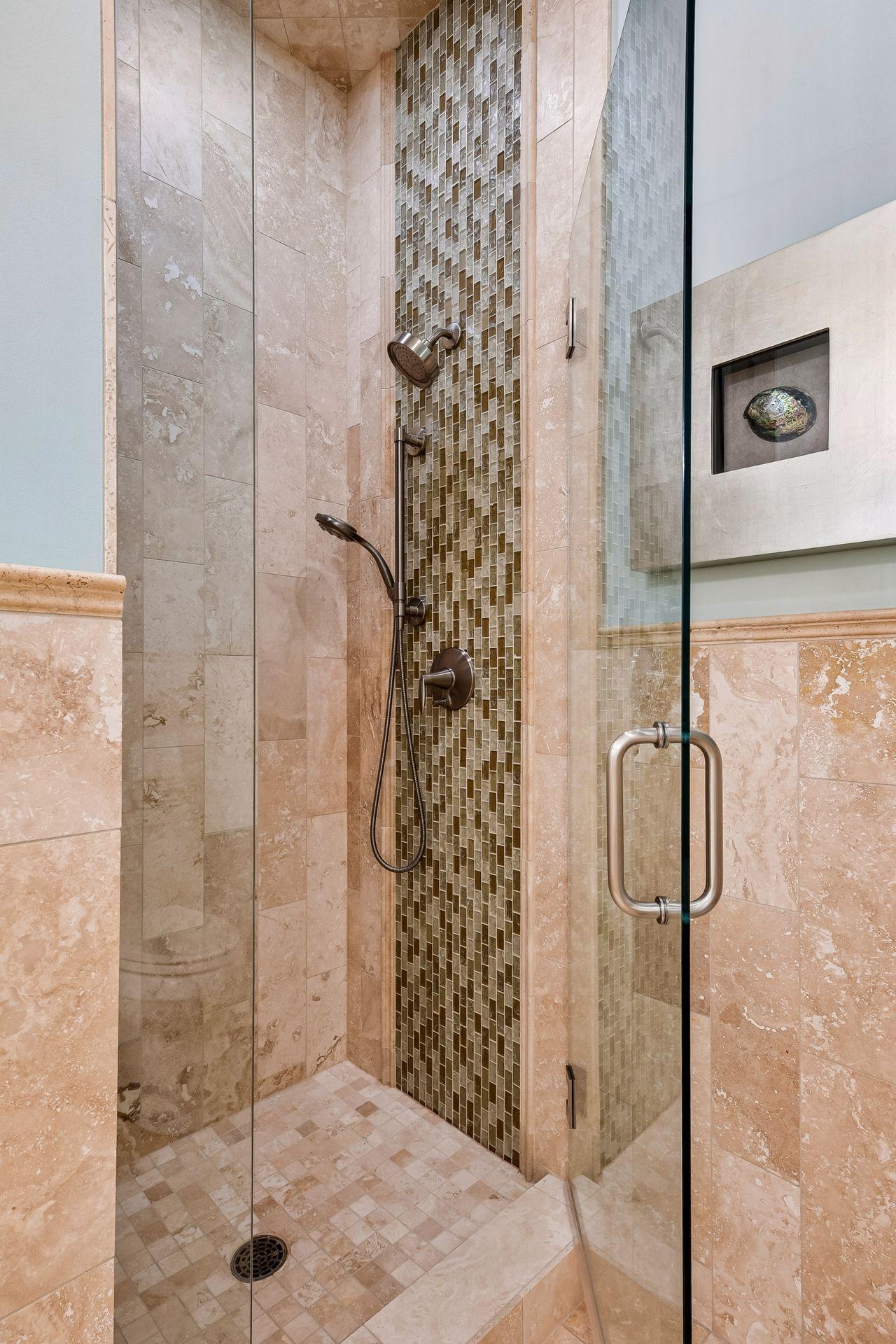 Primary bathroom walk-in shower