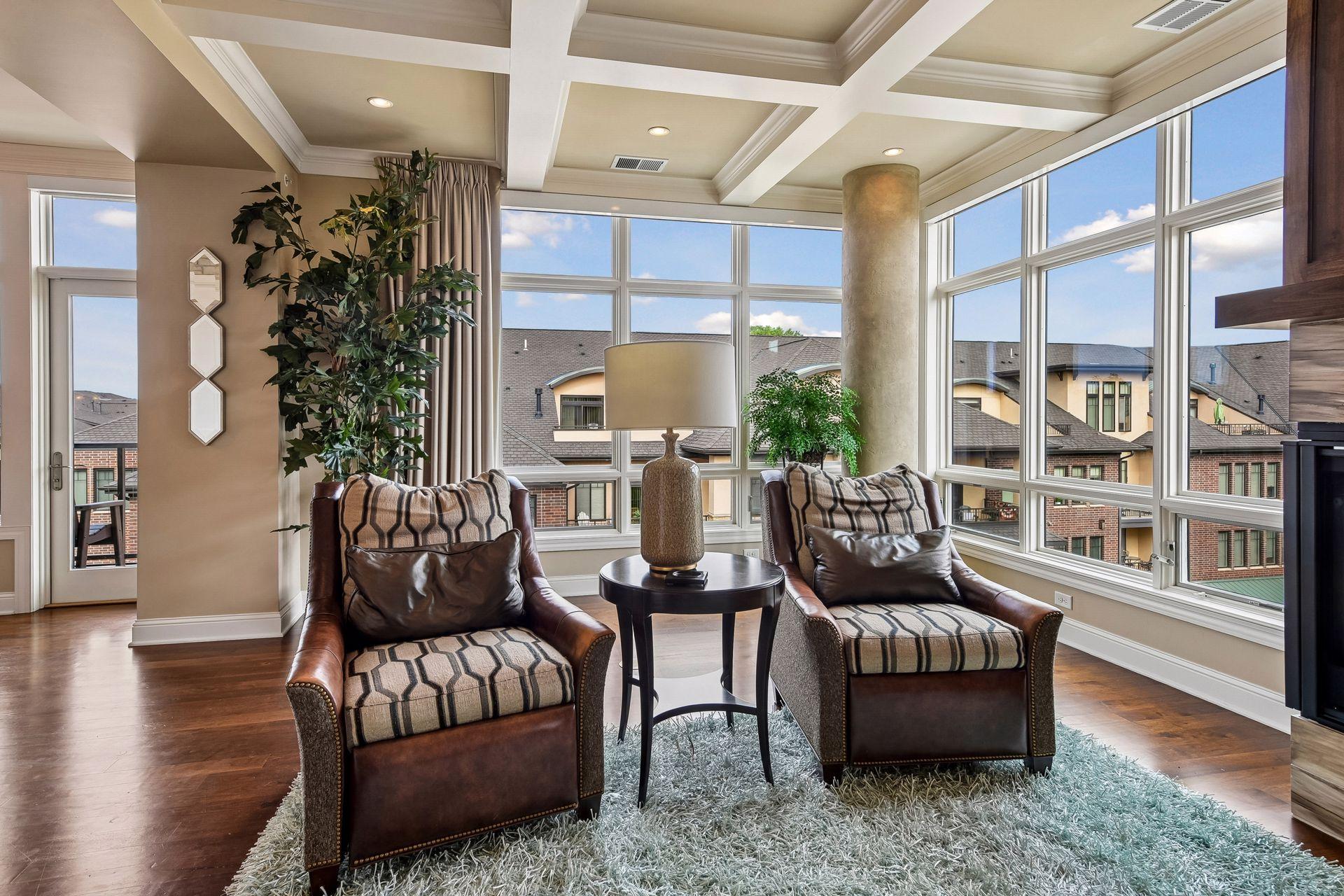 Plenty of spaces for seating and entertaining