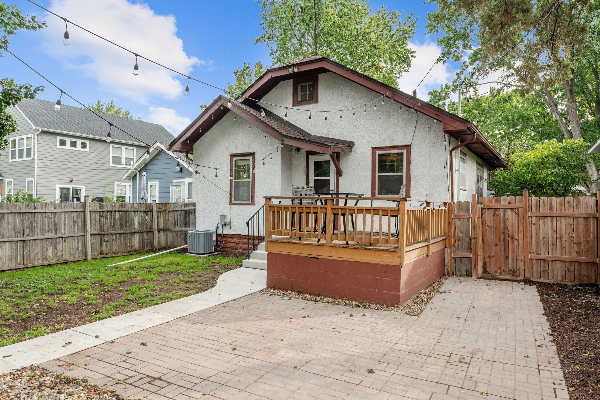 Updated Large Patio