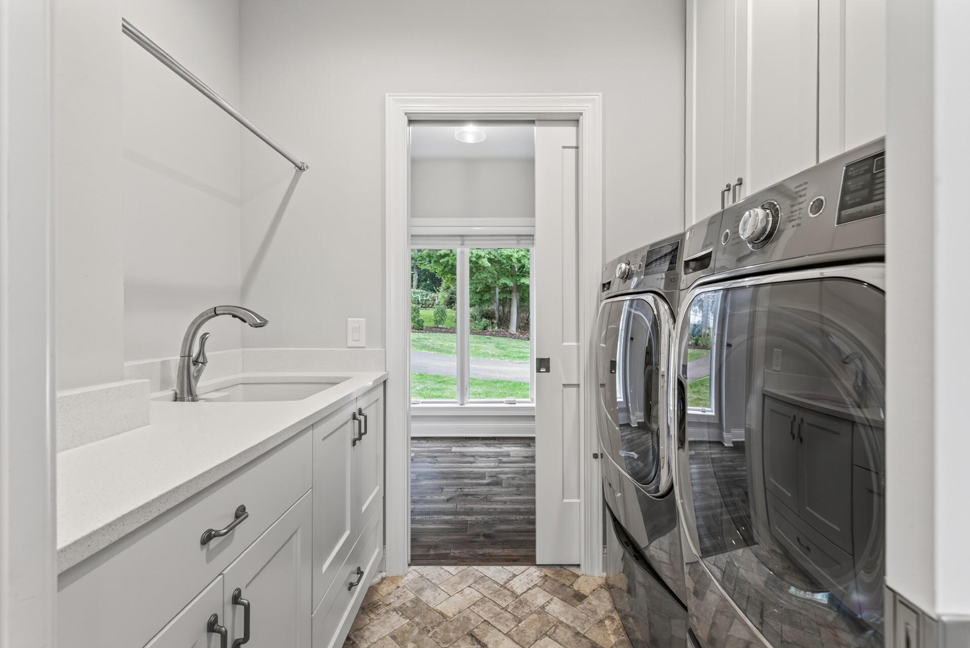 Main level laundry