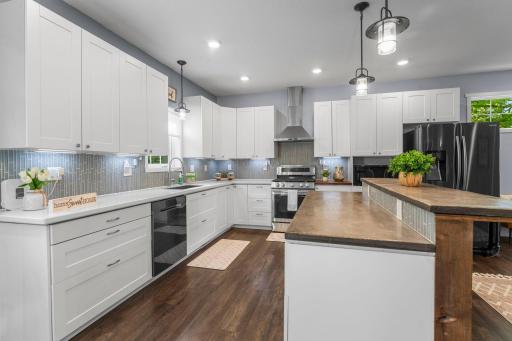Generous space for everyday living, gathering, and entertaining.
