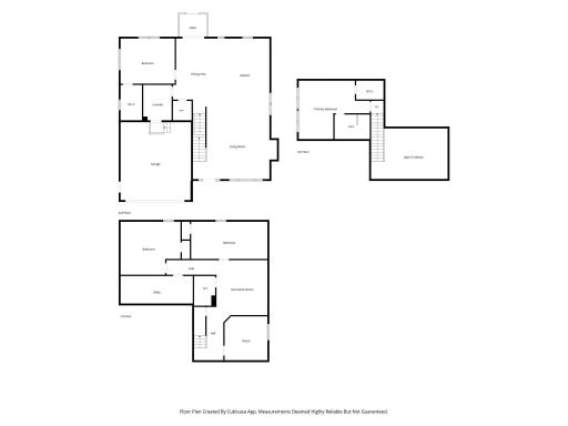 Floor plans of the home, including all levels.