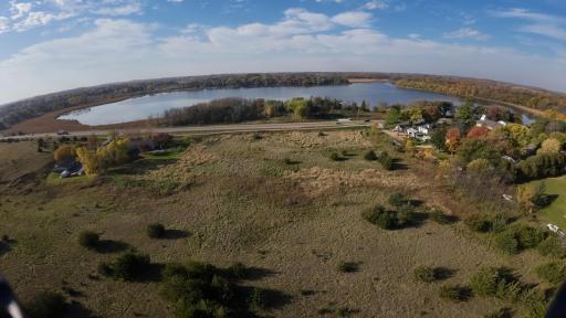 Protected land to the East of the lot, Lake Auburn to the West.