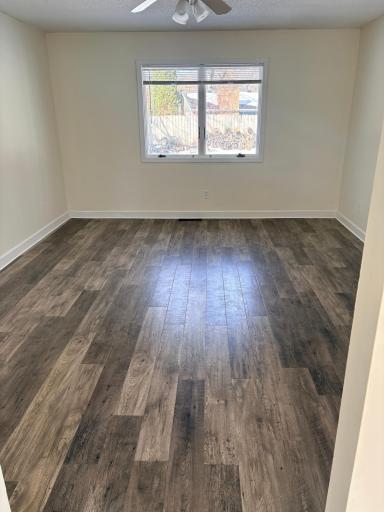 New floors and trim